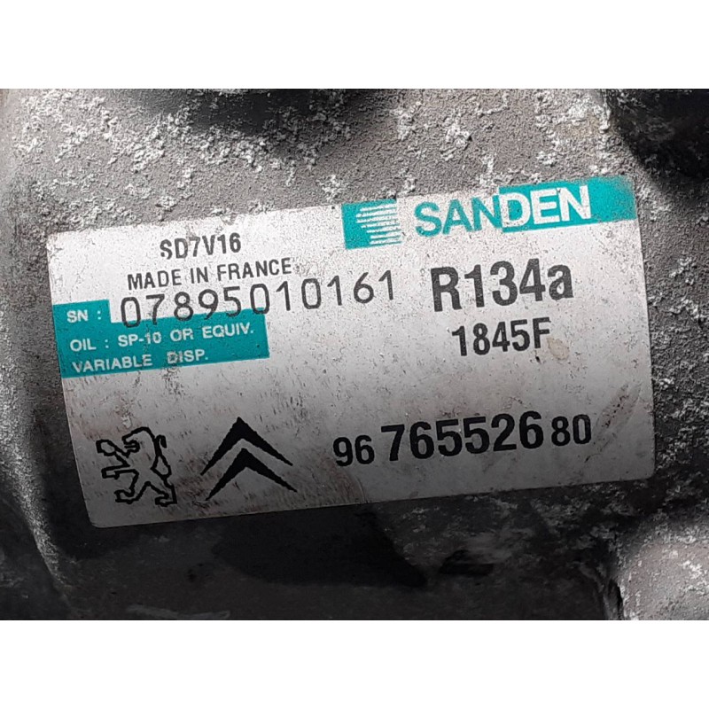 Recambio de compresor aire acondicionado para citroën jumper caja cerrada (06.2006 =>) 33 l2h1 hdi 130 fap referencia OEM IAM 96