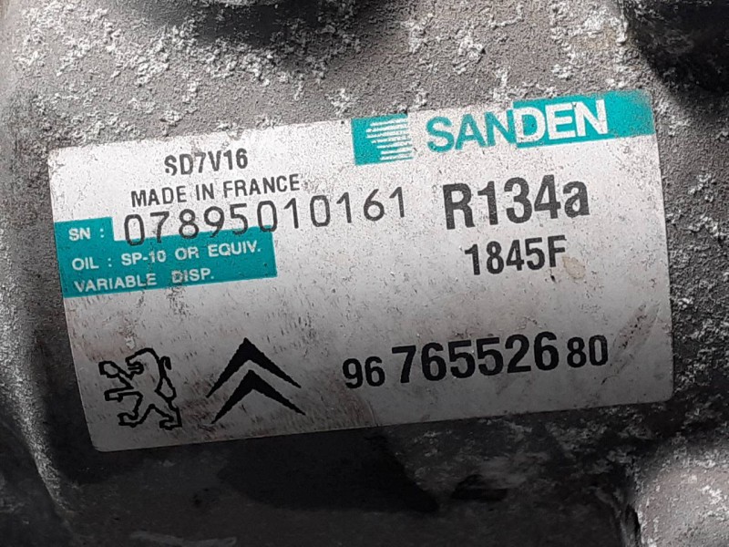 Recambio de compresor aire acondicionado para citroën jumper caja cerrada (06.2006 =>) 33 l2h1 hdi 130 fap referencia OEM IAM 96