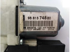 Recambio de motor elevalunas delantero derecho para citroën c4 berlina referencia OEM IAM 9681574880  E1-A4-11-2 2