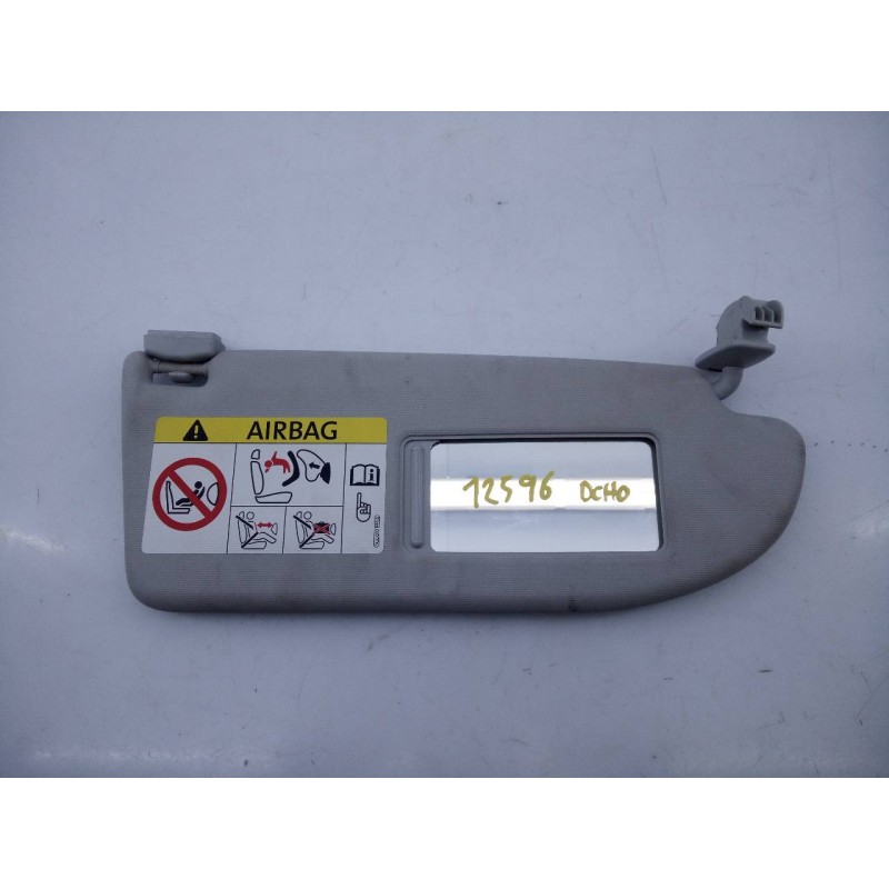Recambio de parasol derecho para seat ibiza (6p1) fr referencia OEM IAM 6J0857552C  E1-B6-35-1