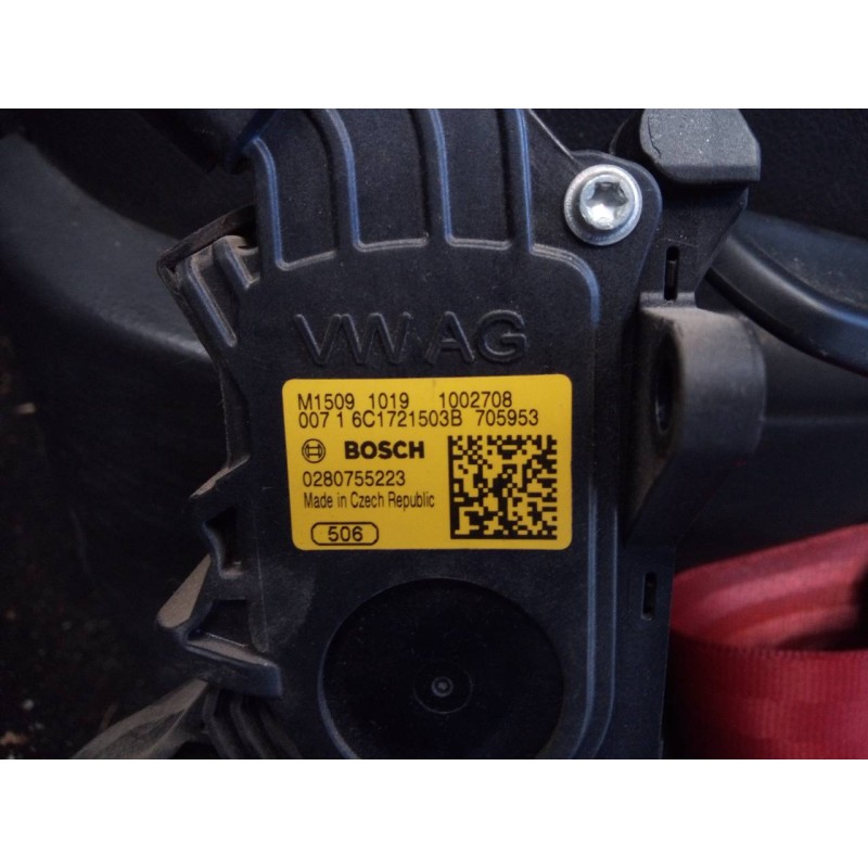 Recambio de pedal acelerador para seat ibiza (6p1) fr referencia OEM IAM 6C1721503B 0280755223 