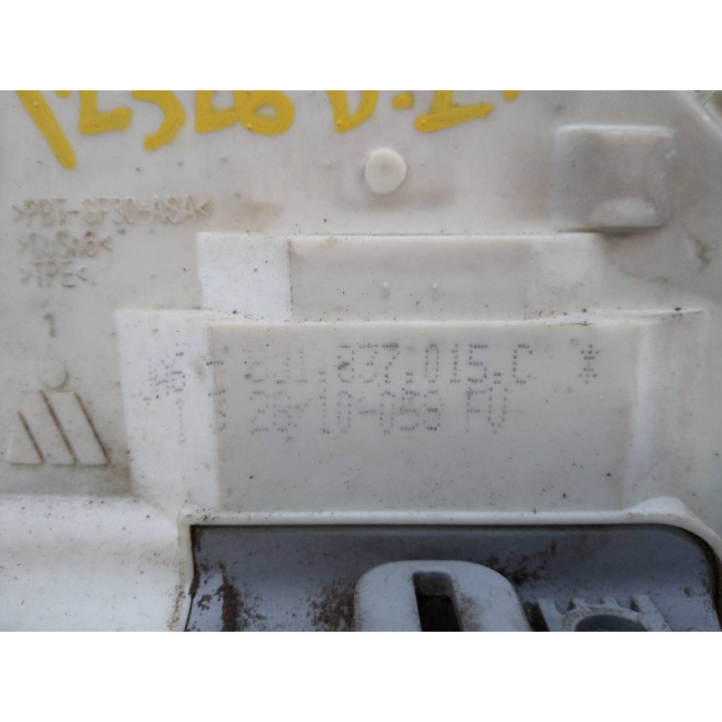 Recambio de cerradura puerta delantera izquierda para audi a1 (8x) ambition referencia OEM IAM 831837015C  E1-A5-39-2