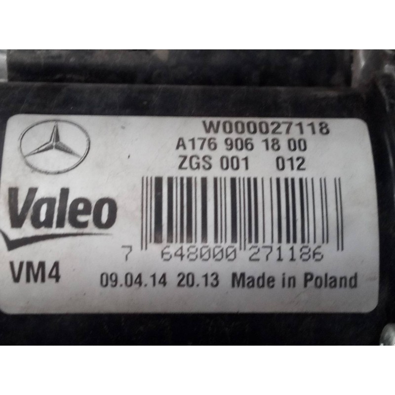 Recambio de motor limpia delantero para mercedes-benz clase a (w176) a 200 cdi (176.008) referencia OEM IAM A1769061800  