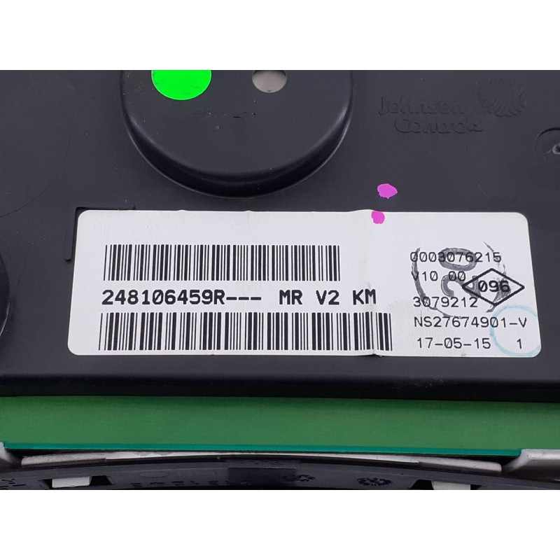 Recambio de cuadro instrumentos para dacia lodgy ambiance referencia OEM IAM 248106459R  E2-A1-5-7