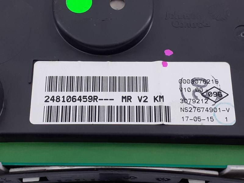 Recambio de cuadro instrumentos para dacia lodgy ambiance referencia OEM IAM 248106459R  E2-A1-5-7