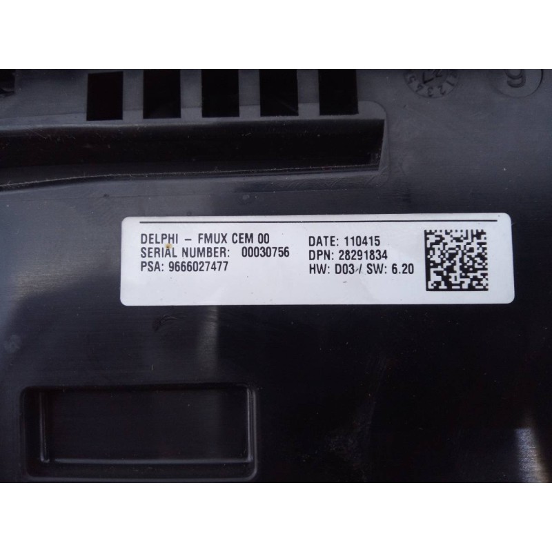 Recambio de mando climatizador para citroën c4 lim. business referencia OEM IAM 9666027477  E3-B2-40-3