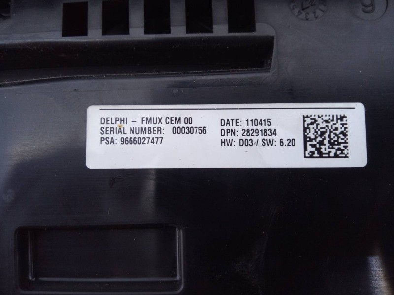 Recambio de mando climatizador para citroën c4 lim. business referencia OEM IAM 9666027477  E3-B2-40-3