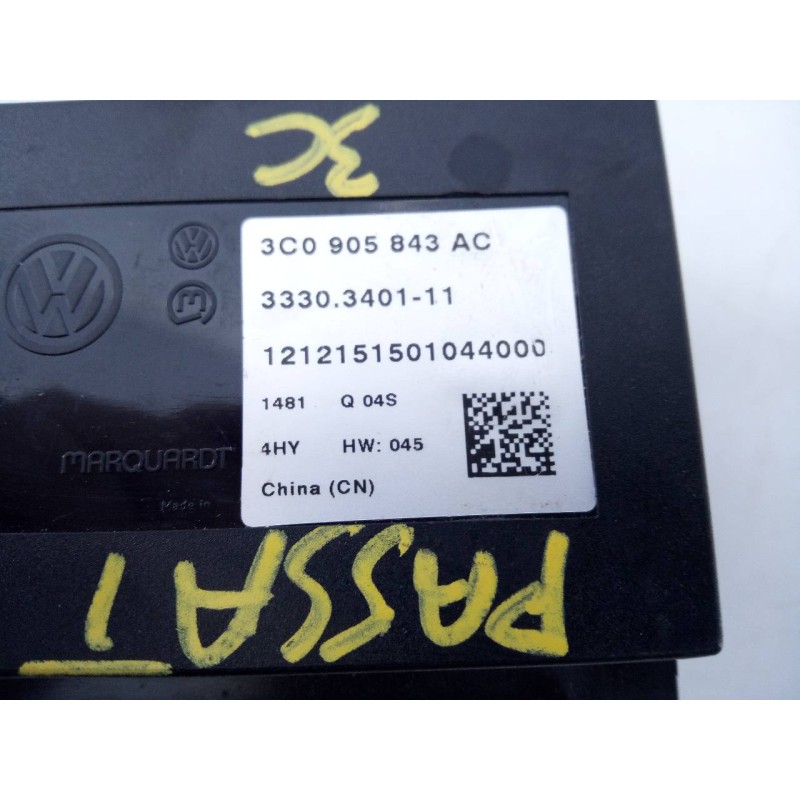 Recambio de antirrobo para volkswagen passat berlina (3c2) advance referencia OEM IAM 3C0905843AC  E2-A1-24-2