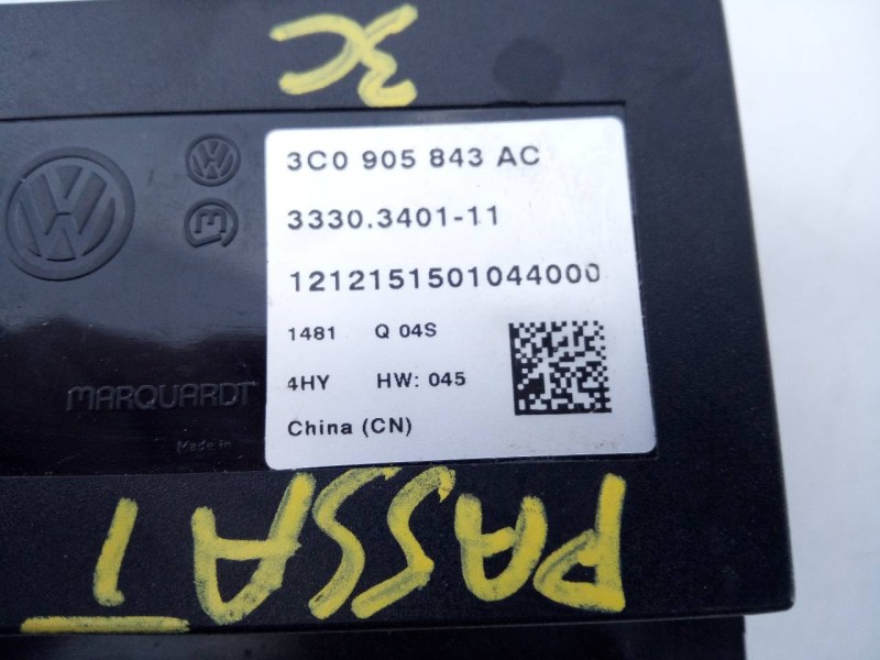 Recambio de antirrobo para volkswagen passat berlina (3c2) advance referencia OEM IAM 3C0905843AC  E2-A1-24-2