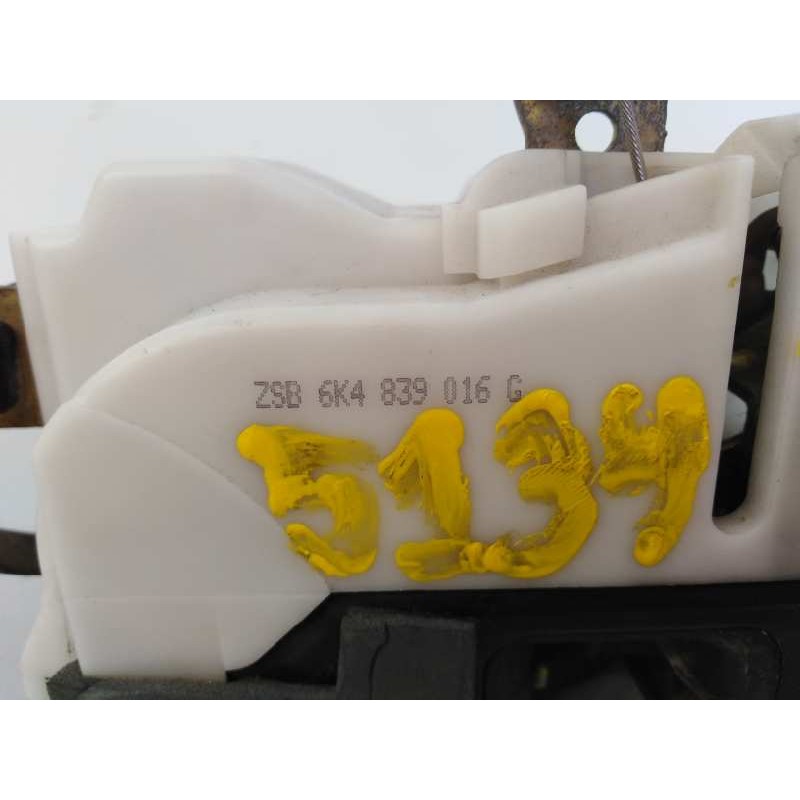Recambio de cerradura puerta trasera derecha para seat cordoba berlina (6k2) 1.4 16v referencia OEM IAM ZSB6K4839016G  E1-B6-12-