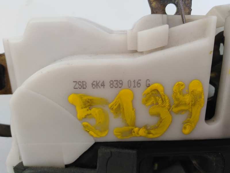 Recambio de cerradura puerta trasera derecha para seat cordoba berlina (6k2) 1.4 16v referencia OEM IAM ZSB6K4839016G  E1-B6-12-