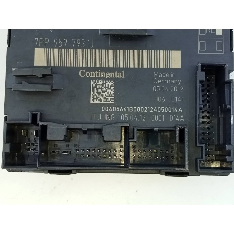 Recambio de modulo confort para porsche panamera 4 s referencia OEM IAM 7PP959793J  E3-B6-50-5