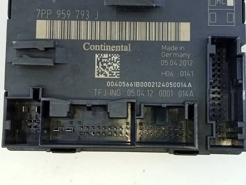 Recambio de modulo confort para porsche panamera 4 s referencia OEM IAM 7PP959793J  E3-B6-50-5