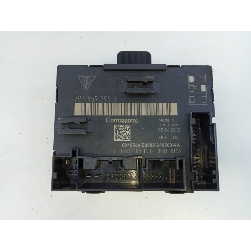 Recambio de modulo confort para porsche panamera 4 s referencia OEM IAM 7PP959793J  E3-B6-50-5