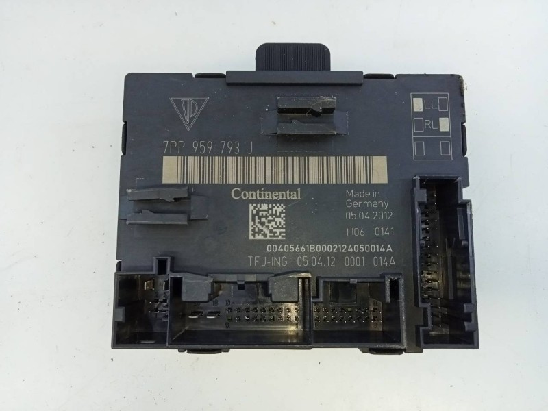Recambio de modulo confort para porsche panamera 4 s referencia OEM IAM 7PP959793J  E3-B6-50-5