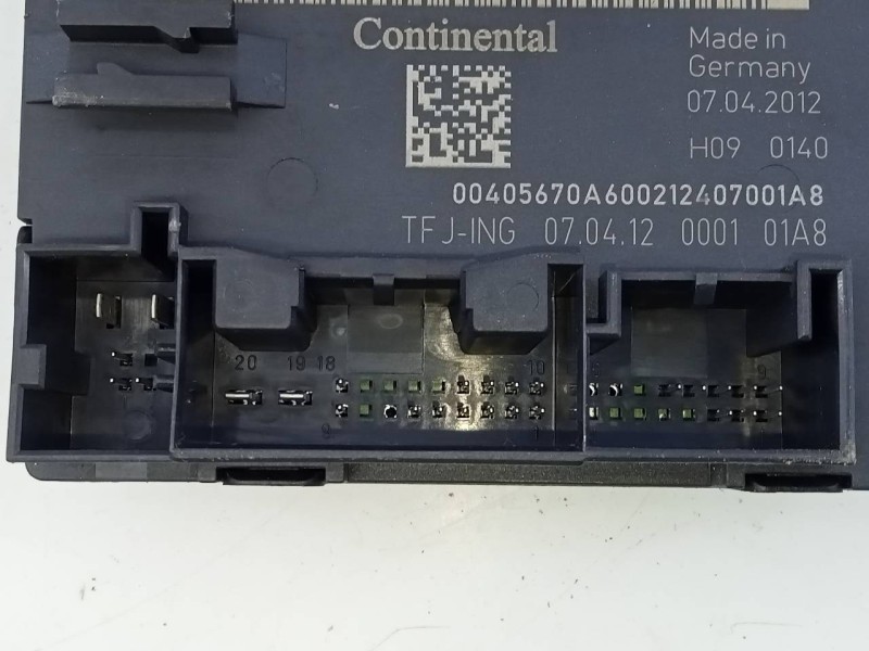 Recambio de modulo confort para porsche panamera 4 s referencia OEM IAM 7PP959795H  E3-B6-50-5