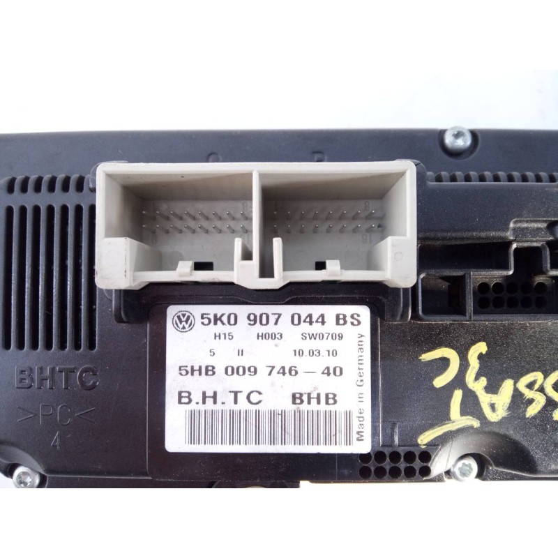 Recambio de mando climatizador para volkswagen passat berlina (3c2) advance referencia OEM IAM 5K0907044BS  E2-A1-33-7