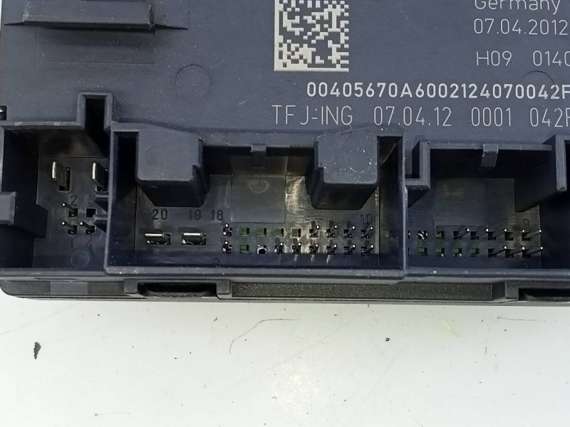 Recambio de modulo confort para porsche panamera 4 s referencia OEM IAM 7PP959795H  E3-B6-50-5