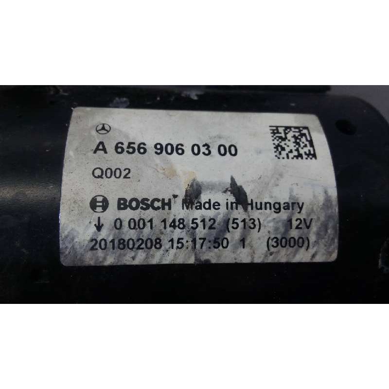 Recambio de motor arranque para mercedes-benz cls bm 257) cls 350 d 4matic edition 1 (257.321) referencia OEM IAM A6569060300  P