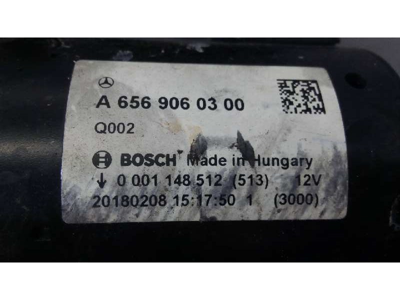 Recambio de motor arranque para mercedes-benz cls bm 257) cls 350 d 4matic edition 1 (257.321) referencia OEM IAM A6569060300  P