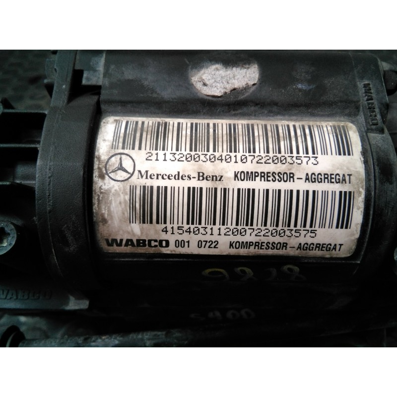 Recambio de bomba suspension para mercedes-benz clase s (w220) berlina 400 cdi (220.028) referencia OEM IAM 211320030  P1-A2-4