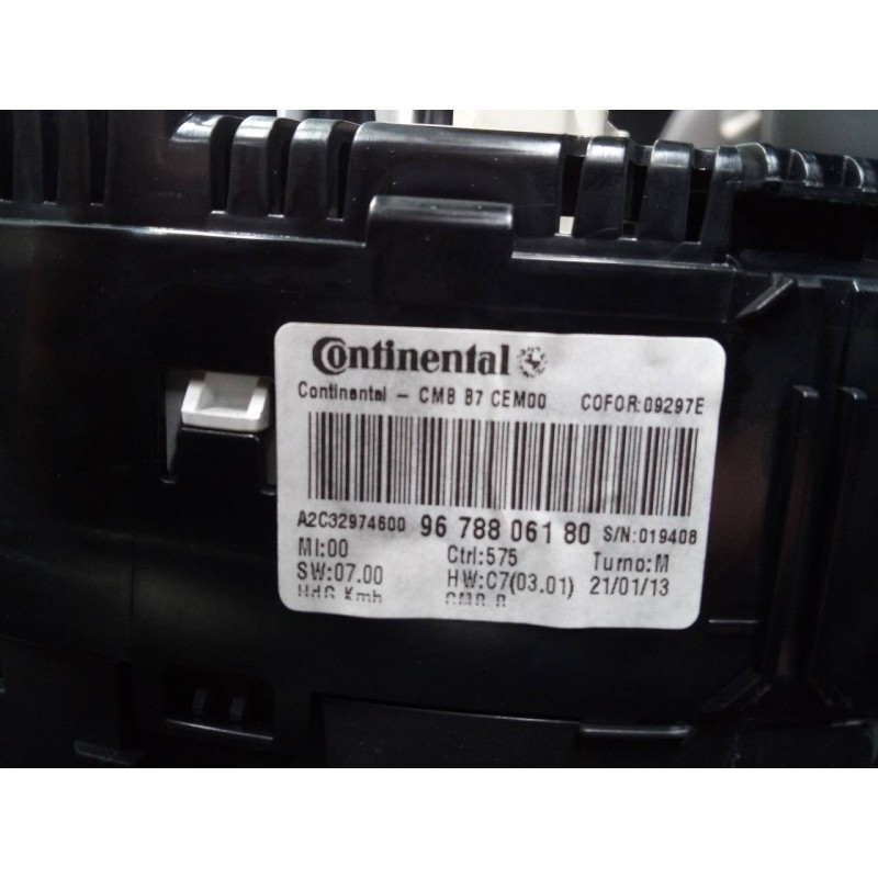 Recambio de cuadro instrumentos para citroën ds4 sport referencia OEM IAM 9678806180  E3-B2-39-4