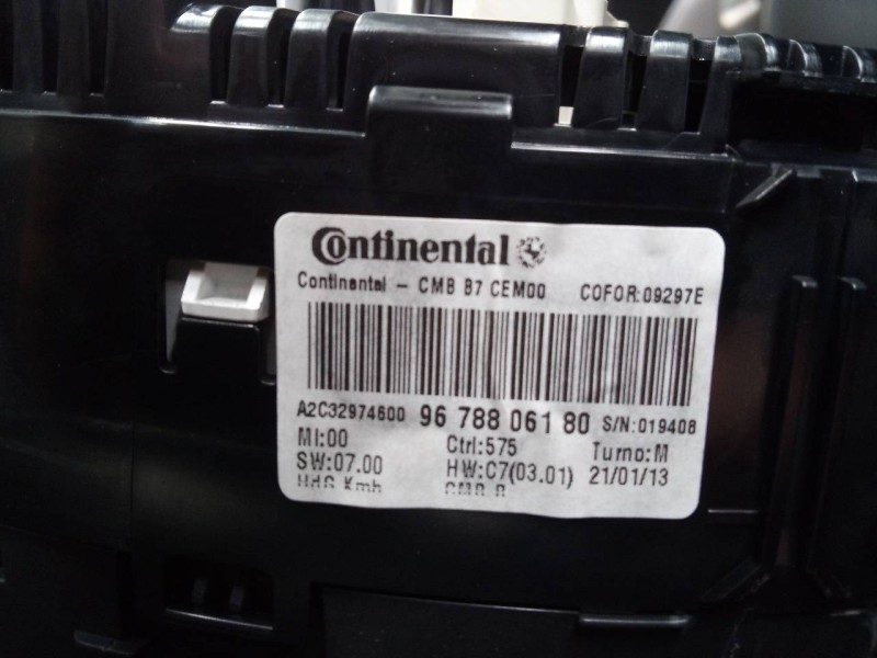 Recambio de cuadro instrumentos para citroën ds4 sport referencia OEM IAM 9678806180  E3-B2-39-4