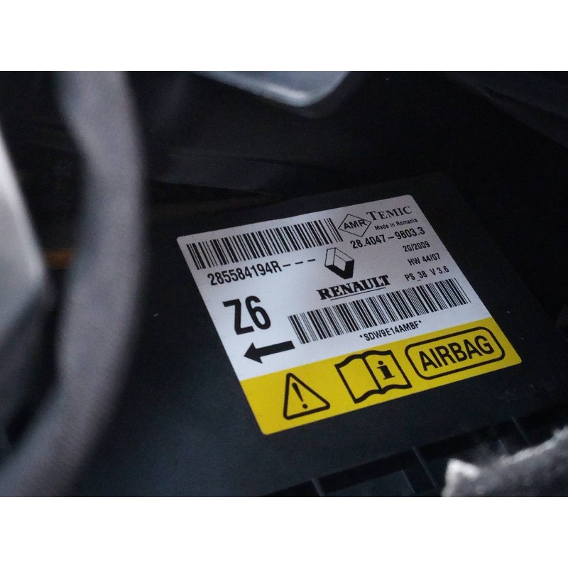 Recambio de kit airbag para renault megane iii coupe dynamique referencia OEM IAM   