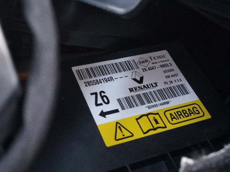 Recambio de kit airbag para renault megane iii coupe dynamique referencia OEM IAM   