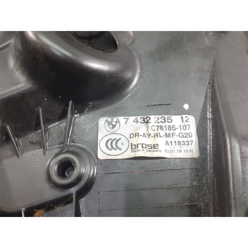 Recambio de elevalunas trasero izquierdo para bmw serie 3 berlina (g20) 320d referencia OEM IAM 8495867  P2-B4-18