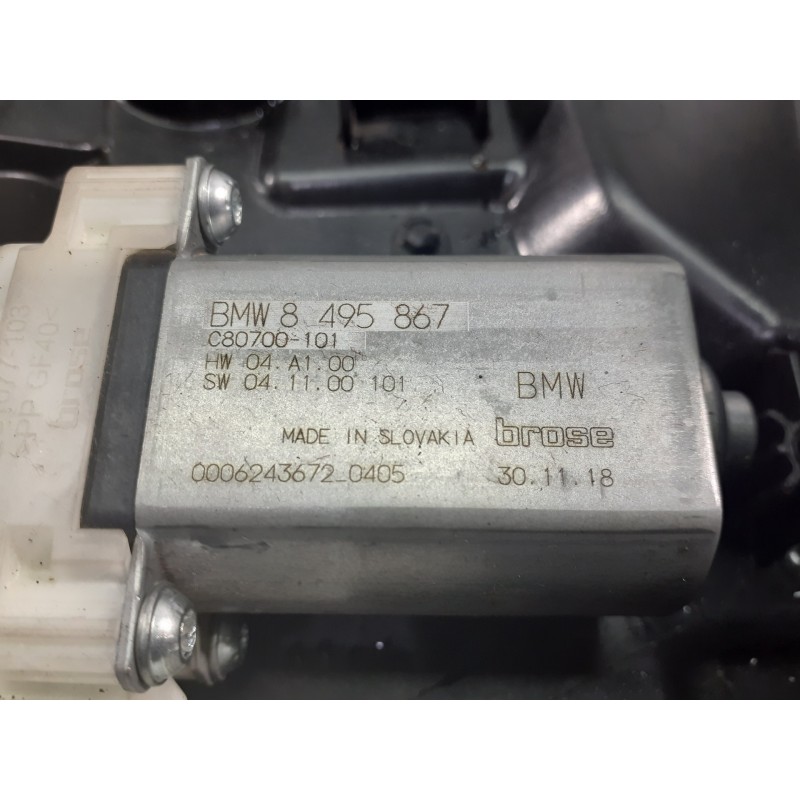 Recambio de elevalunas trasero izquierdo para bmw serie 3 berlina (g20) 320d referencia OEM IAM 8495867  P2-B4-18