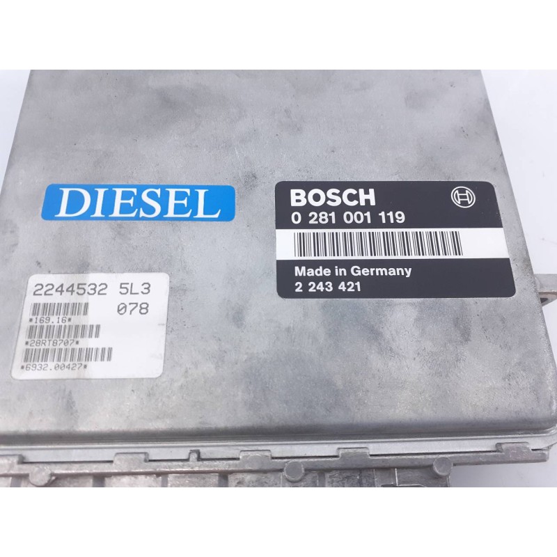 Recambio de centralita motor uce para bmw serie 5 berlina (e39) 525tds referencia OEM IAM 028100119 2243421 E3-A2-26-2