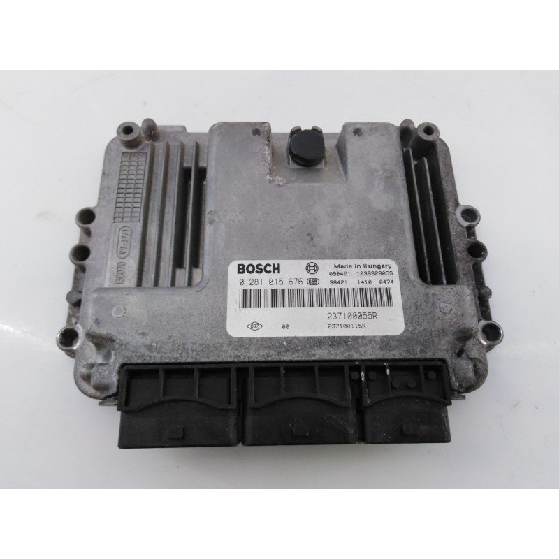 Recambio de centralita motor uce para renault megane iii coupe dynamique referencia OEM IAM 0281015676 237100055R E2-A1-30-2