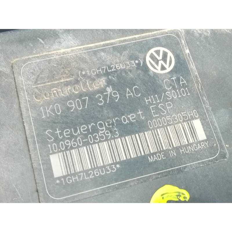Recambio de abs para volkswagen golf v berlina (1k1) sportline referencia OEM IAM 1K0614517AE 1K0907379AC P3-B8-22-3