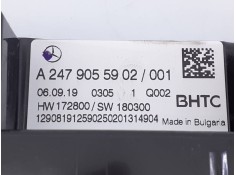 Recambio de mando climatizador para mercedes-benz cla-klasse (bm 118) cla 200 d (118.312) referencia OEM IAM A2479055902  E3-A1- 2