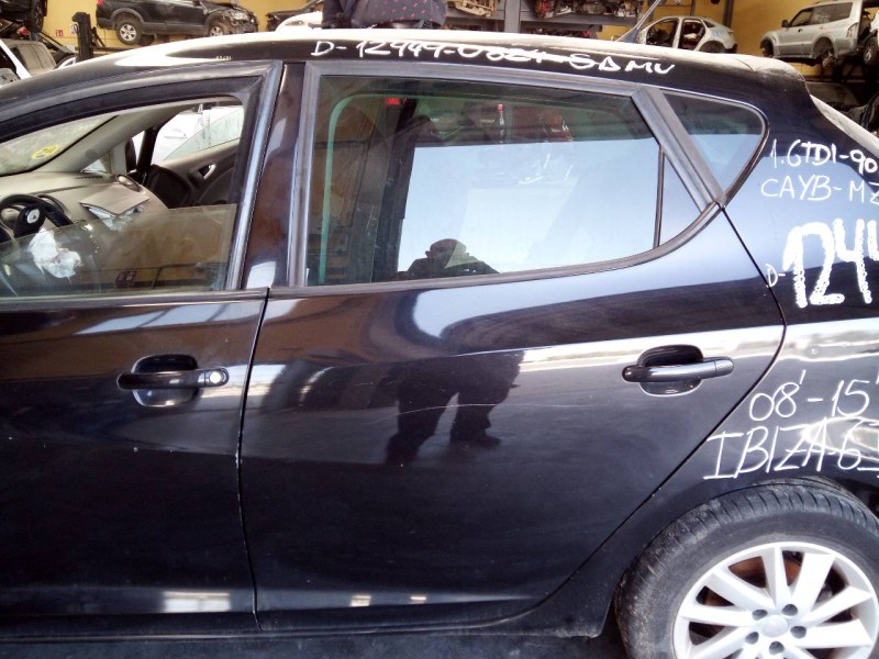 Recambio de puerta trasera izquierda para seat ibiza (6j5) reference referencia OEM IAM   