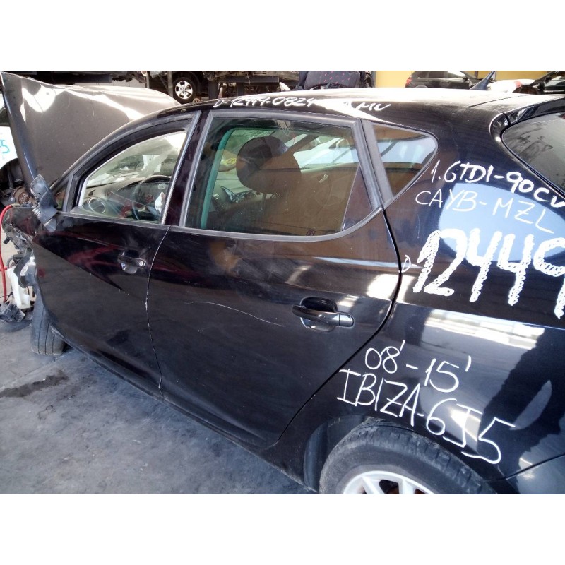 Recambio de puerta trasera izquierda para seat ibiza (6j5) reference referencia OEM IAM   