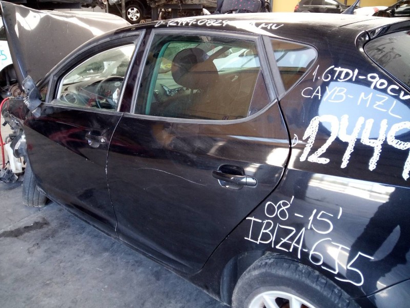Recambio de puerta trasera izquierda para seat ibiza (6j5) reference referencia OEM IAM   