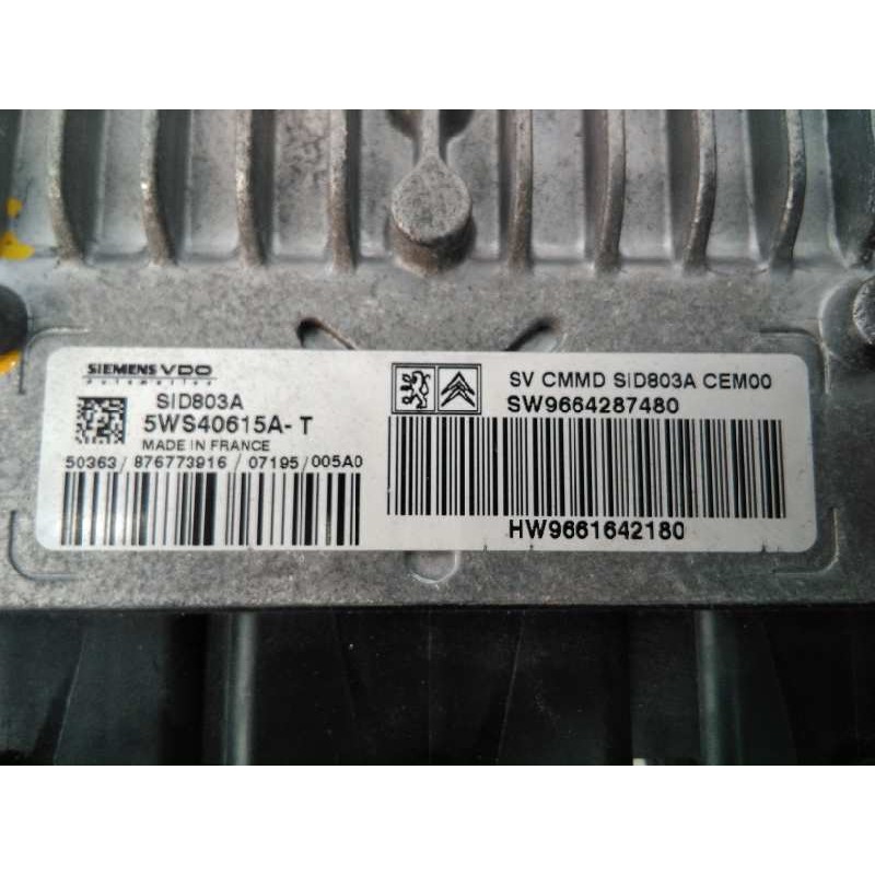 Recambio de centralita motor uce para citroën c4 grand picasso exclusive referencia OEM IAM 9664287480 9661642180 E3-B2-51-2
