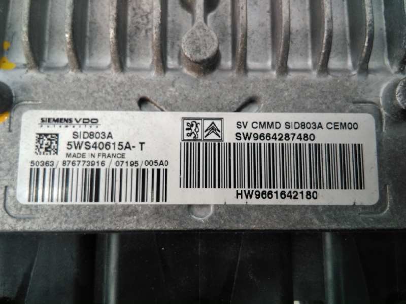 Recambio de centralita motor uce para citroën c4 grand picasso exclusive referencia OEM IAM 9664287480 9661642180 E3-B2-51-2