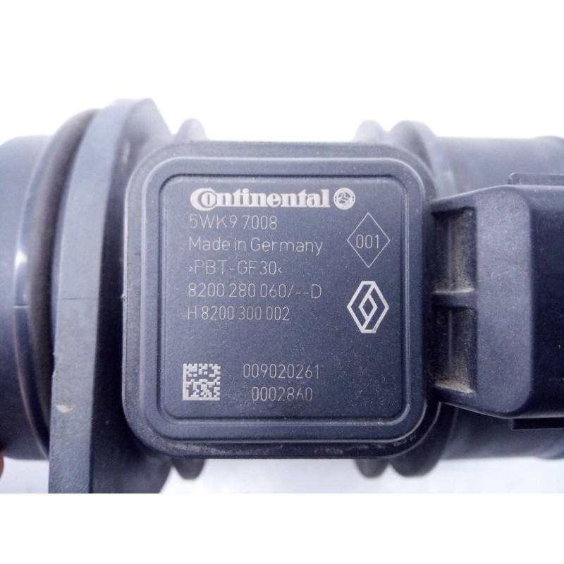 Recambio de caudalimetro para nissan interstar (x70) acenta referencia OEM IAM 8200280060 5WK97008 E3-B4-28-1