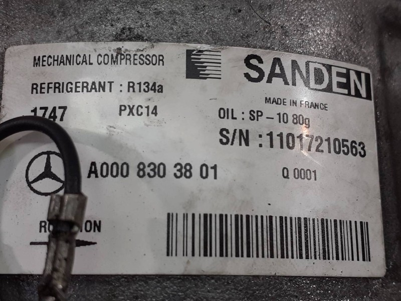 Recambio de compresor aire acondicionado para mercedes-benz clase glc (w253) glc 250 d 4matic (253.909) referencia OEM IAM A0008