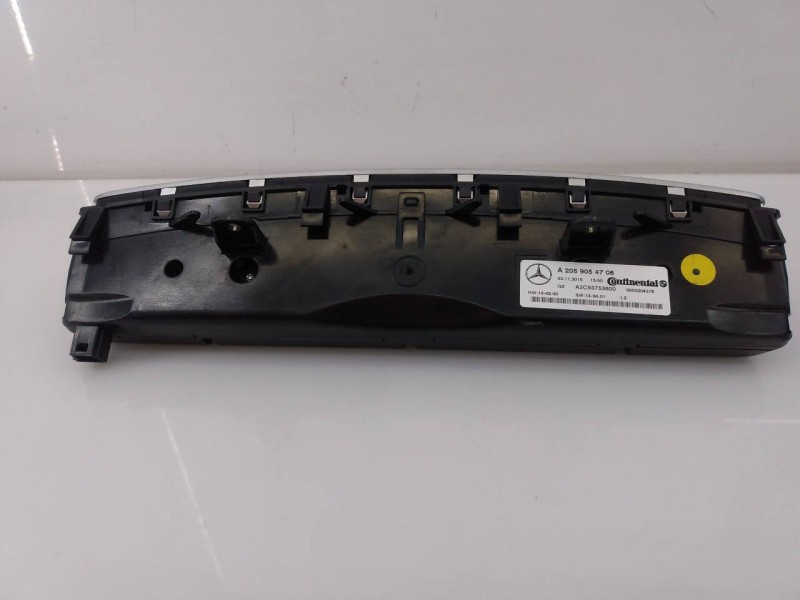 Recambio de mando climatizador para mercedes-benz clase glc (w253) glc 250 d 4matic (253.909) referencia OEM IAM A2059054706 A2C