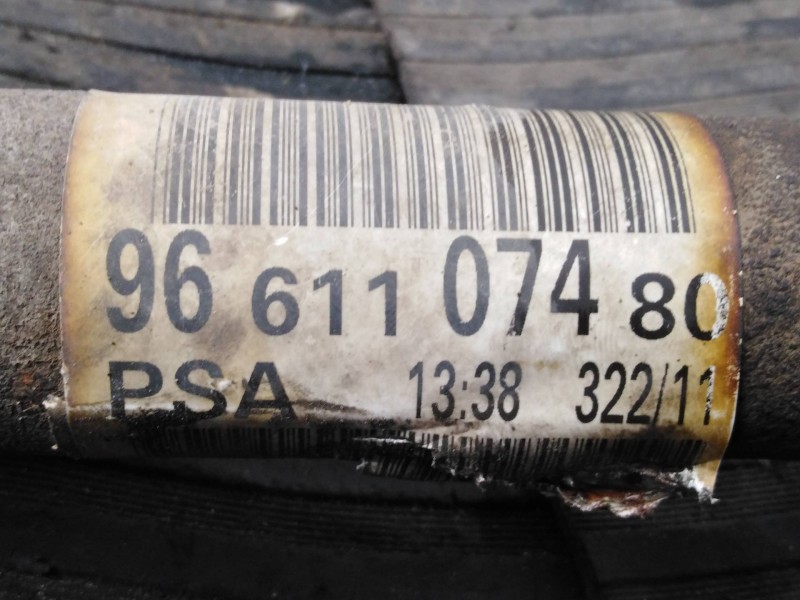 Recambio de transmision delantera derecha para citroën c4 lim. sport referencia OEM IAM 9661107480  P1-B6-14