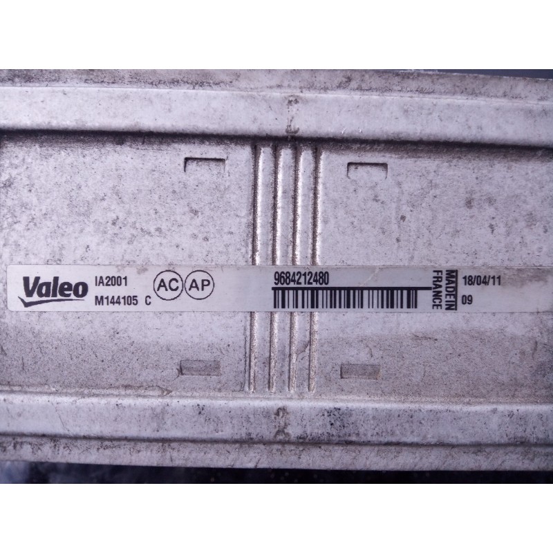 Recambio de intercooler para citroën c4 lim. business referencia OEM IAM 9684212480 M144105C P2-B10-8