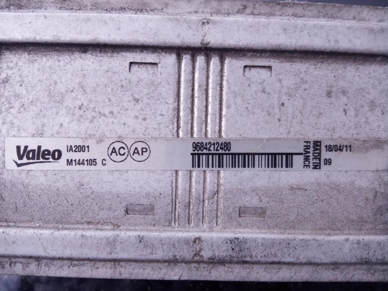 Recambio de intercooler para citroën c4 lim. business referencia OEM IAM 9684212480 M144105C P2-B10-8