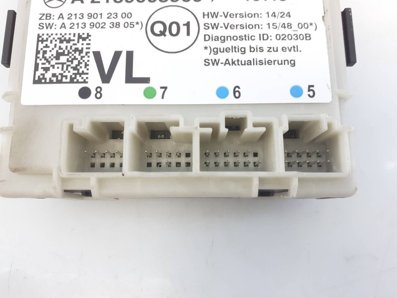 Recambio de modulo confort para mercedes-benz clase e lim. (w213) e 220 d (213.004) referencia OEM IAM A2139003909 A2C7457660800