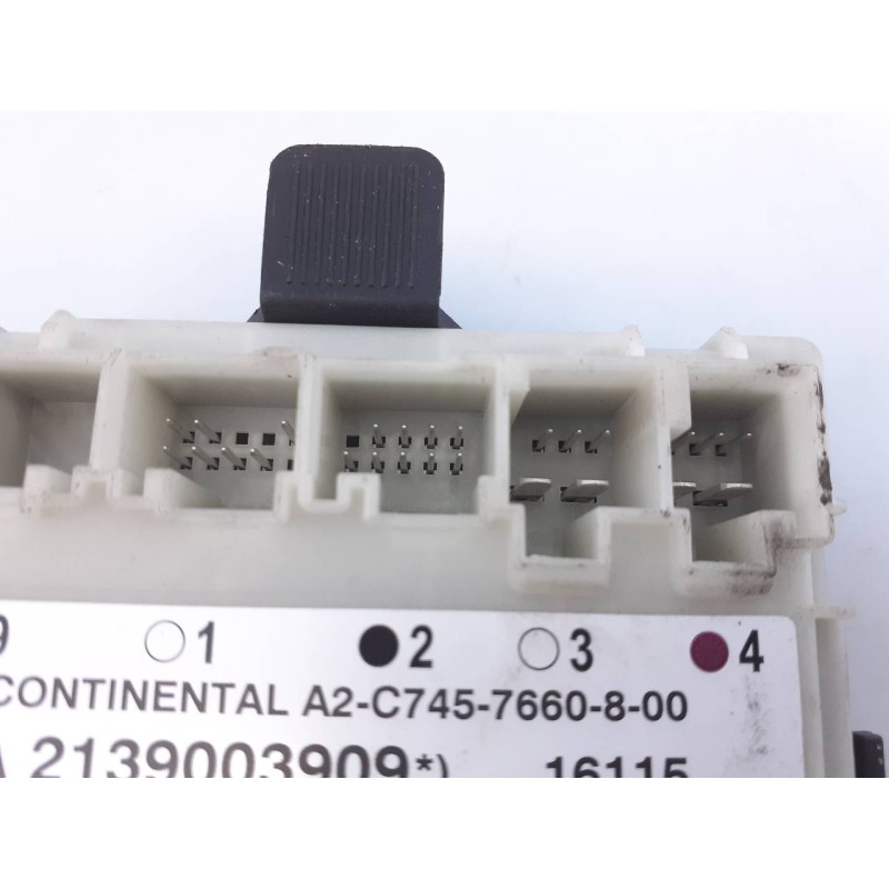 Recambio de modulo confort para mercedes-benz clase e lim. (w213) e 220 d (213.004) referencia OEM IAM A2139003909 A2C7457660800