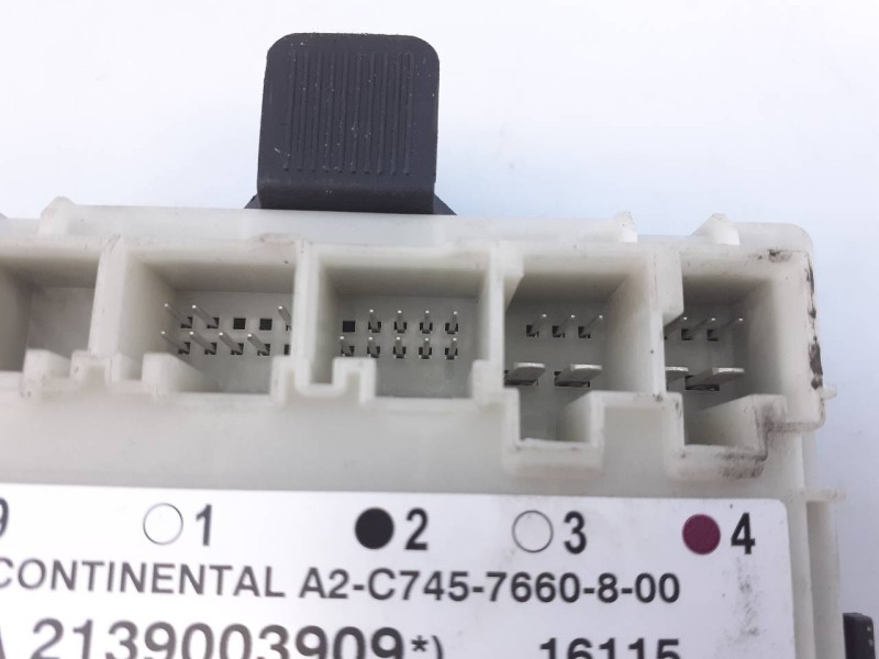 Recambio de modulo confort para mercedes-benz clase e lim. (w213) e 220 d (213.004) referencia OEM IAM A2139003909 A2C7457660800