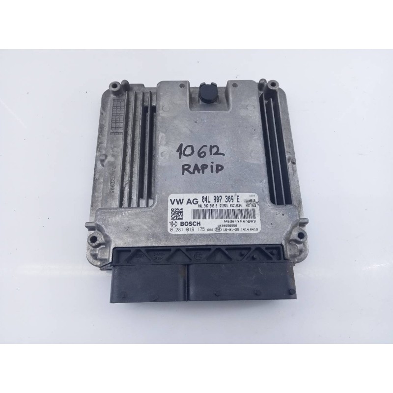 Recambio de centralita motor uce para skoda rapid active referencia OEM IAM 04L907309E 0281019175 